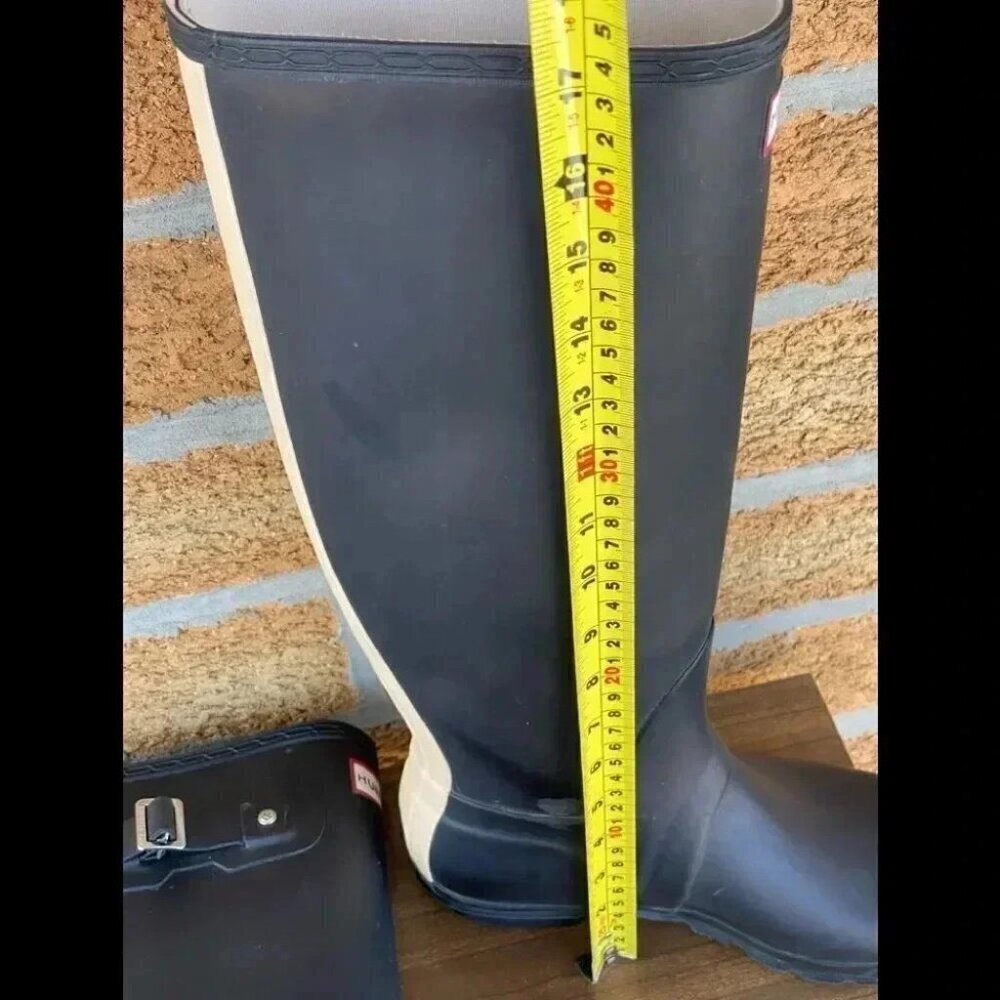 Hunter original stripe tall boots sz 8 - Picture 10 of 10